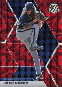 Panini Mosaic #146 2021 Josh Hader rojo reactivo - Imagen 1 de 2