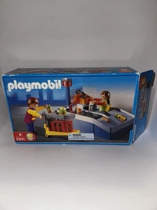 Playmobil 3201 Grocery Store Checkout with cart & food 2002 READ - Picture 1 of 4
