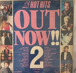 OUT NOW 2 - 28 HOT HITS The Best Of 80s UK 1985 2xLP - Picture 1 of 3