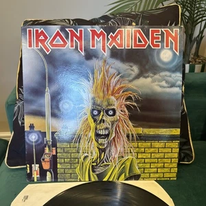 Iron Maiden Iron Maiden 1985 Fame Repress By EMI FA 41 3121 1 Original Vinyl - Picture 1 of 13