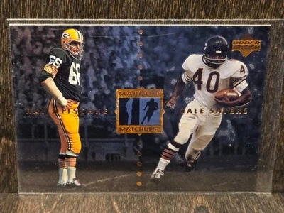 1997 Upper Deck Legends #MM16 Ray Nitschke / Gale Sayers Marquee Matchups - Image 1 of 2