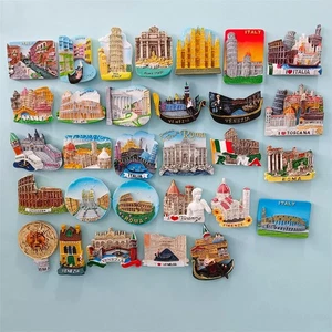 ITALY VENEZIA ROMA VENICE Fridge Magnet Refrigerator Decor Resin Souvenir - Picture 1 of 42