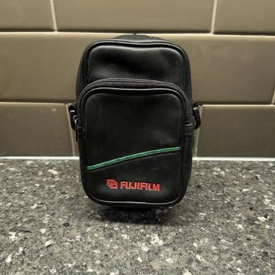 Bolso bandolera vintage para cámara FujiFilm sin correa de cuero negro Foto 1 de 4