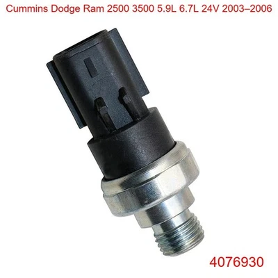 Sensor de presión 4076930 para Cummins Dodge Ram 2500 3500 5,9 L 6,7 L 24 V 2003-2006 Foto 1 de 4