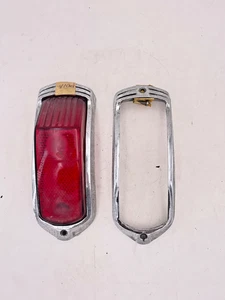 1941 Cadillac Tail light bezels and lens - Picture 1 of 2