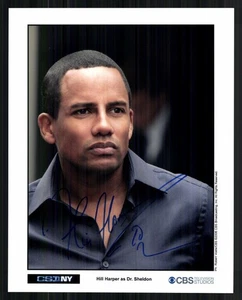 Hill Harper Amerikanischer Schauspieler CSI Original Signiert mit COA + G 48560 - Bild 1 von 2
