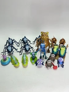 VTG Disney Pixar A Bug’s Life Movie Lot of Flick Action Figures + Mini Bug Toys - Picture 1 of 21