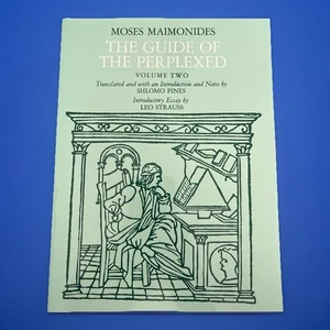 The Guide of the Perplexed, Volume 2 Moses Maimonides - Bild 1 von 5