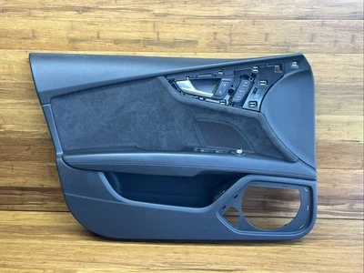 Cubierta del panel de la puerta delantera izquierda Audi S7 4G8 2013-2017 Alcantara OEM *NOTA* Foto 1 de 4