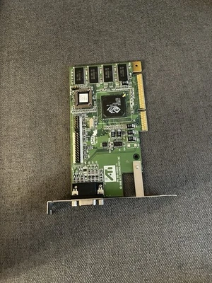 ATI 109-49800-10 Rage Pro Turbo AGP 215R3DUA33  RGPRO 49801 (untested) - Image 1 of 4