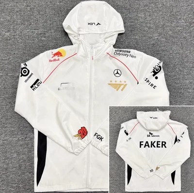 2024 LCK Team T1 Uniform Jersey S14 Faker Jacket LOL World Championship Coat Hot - Image 1 of 4