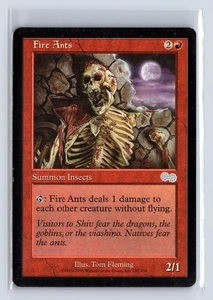 FIRE ANTS – MTG Magic the Gathering Card – Urza's Saga – Uncommon - Picture 1 of 6