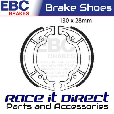 Zapatas de freno traseras EBC Yamaha TT 600 T 1986-1988 Foto 1 de 4