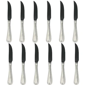 Wallace Continental Bead 18/10 Edelstahl Steakmesser (12er Set) - Bild 1 von 6