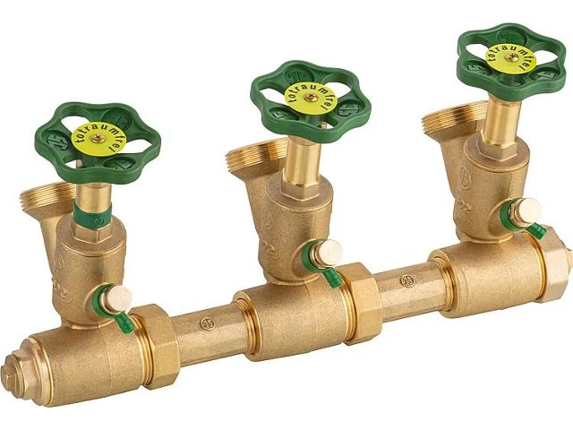 SCHLÖSSER ARMATUREN SCHLÖSSER 75532502001 Kompaktverteiler Sanitär 1'' 3-fach DN 25 1x1