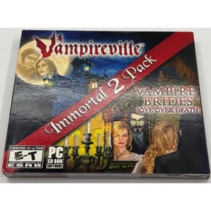 Vampireville PC Spiel Immortal 2 Pack Vampire Brides & Love Over Death THQ SEALED - Bild 1 von 2