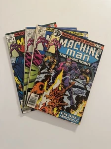 Machine Man (1978) 4 Hefte Comic Lot #4 7 7 8 - Marvel Comics - Bild 1 von 6