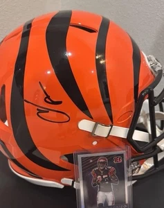 Chad Johnson Autographed Full Size Authentic Helmet Ocho Cinco - Picture 1 of 2