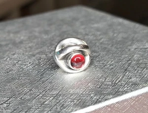 ❤️ Stunning Pandora Moments Red Garnet Eye Bead Charm #790127GR ❤️ - Picture 1 of 21