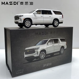1:64 Chevy Chevrolet Suburban SUV weiß Die-Cast Modellauto Alu Metall Offroad - Bild 1 von 7