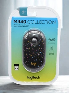 Logitech Wireless Mouse - M340 - Design Collection (Speckles) - Picture 1 of 7