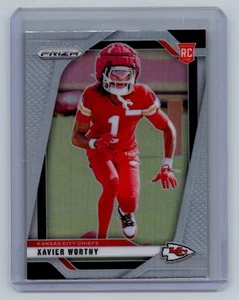 Xavier Worthy 2024 Prizm #399 Silver Prizm (RC) Kansas City Chiefs - Bild 1 von 2