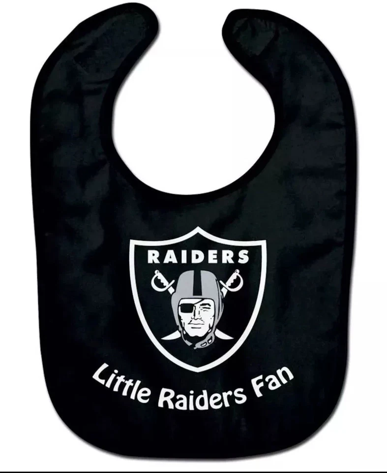 NFL Las Vegas Raiders Bebé Infantil TODO PROFESIONAL BAB Todo Negro Foto 1 de 1