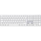 Apple Official Magic Bluetooth QWERTY UK White keyboard With Number Pad MQ052B/A