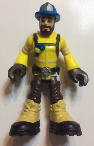 2018 Mattel Fisher Price Rescue Heroes Fire Fighter 6" Toy Figure - Picture 1 of 5
