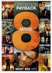 Operation Payback 8 Movie Collection DVD Video Movies 2013 - Imagen 1 de 6