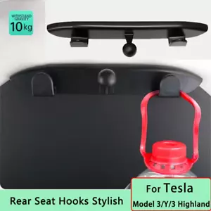 Bag Holder Car Seat Back Hook Hanger Interior Accessories for Tesla Model Y 3 - Picture 1 of 6