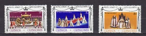 îles Grenadines 1977 Queen Elizabeth II série de 3 timbres MH /TE1389 - Picture 1 of 1