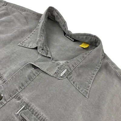 Cabela's Men's Performance L/S Button Shirt Gray • Large - Image 1 of 4