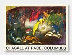 MARC CHAGALL - Chagall at Pace/Columbus Ohio 1977 - Oryginalny plakat wystawowy
