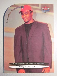 *035/100* 2003-04 Ultra PLATIN Medaillon #188 Sofoklis Schortsanitis RC *selten* - Bild 1 von 3