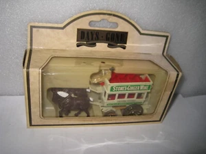 LLEDO DAYS - GONE HORSE DRAWN BUS STONE GINGER WINE #004013 OLD SHOP STOCK - Picture 1 of 3