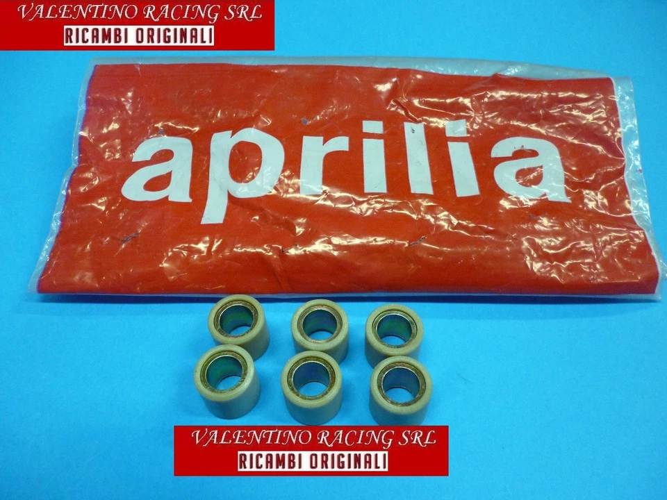 KIT RULLI MASSA CENTRIFUGA 12G ORIG. APRILIA SCARABEO 200 DAL 2000 > 2003 ROTAX  - Immagine 1 di 1