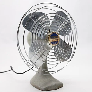 Manning Bowman Vintage Desk Fan Model 31 - Antique McGraw Electric Co SEE VIDEO - Picture 1 of 7