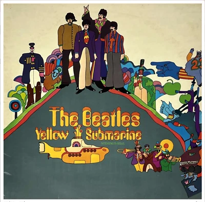 THE BEATLES - MINT 1969 UK 1st PRESSING "YELLOW SUBMARINE" Stereo LP - Image 1 of 4