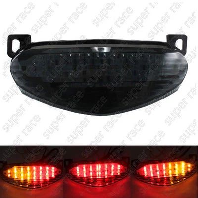 Дымчатый светодиодный встроенный задний фонарь поворотника для Kawasaki ER-6N ER-6F 09-11 2010 - Изображение 1 из 4