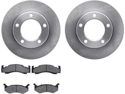 For 1980-1993 Dodge W150 Brake Pad and Rotor Kit Front Dynamic Friction 76766TT - Image 1 of 2