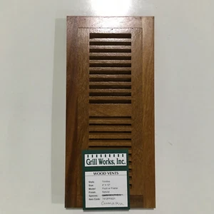 Grill Works Cumaru Floor Vent 4 x 12 - Picture 1 of 2