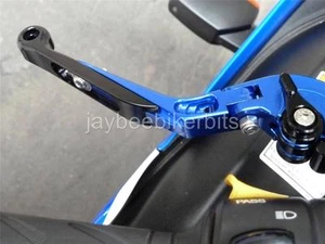 SUZUKI GSXR 1000 2009 2019 BRAKE CLUTCH FOLDING EXTENDING LEVERS ROAD RACE R12A3 - Picture 1 of 1