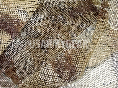 US USMC Army Desert Coyote Camo Netting 5 x 8 Ghillie Mesh Veil Cover Deer Blind - Image 1 of 4