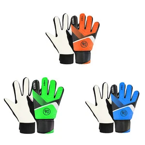 Goalie Gloves For Kids Youth Goalkeeper Gloves Wrist Protection Non-Slip - Picture 1 of 27