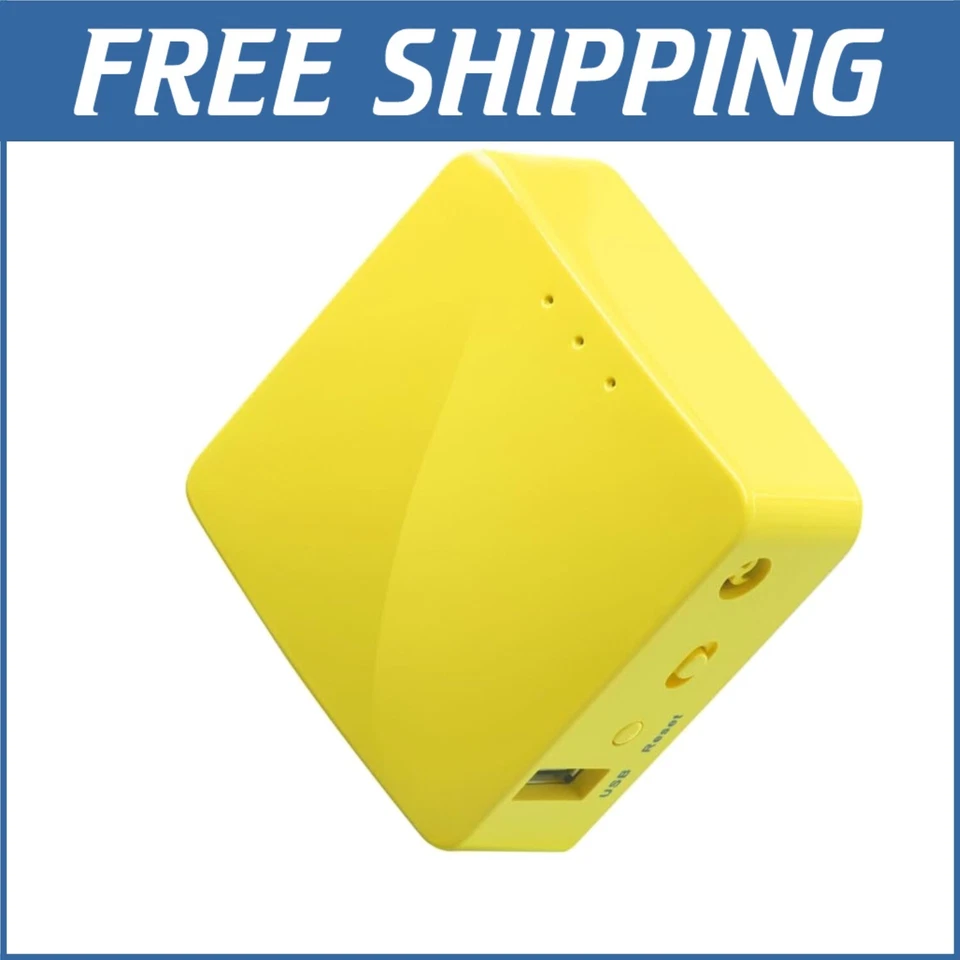 Mango Portable Mini Travel WiFi Router with VPN - Secures Hotel Wi-Fi Access - Image 1 of 4