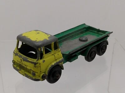 VTG. 1964 Matchbox/Lesney 25c; Bedford TK Petrol Tanker; BP; Black Plastic... - Image 1 of 4