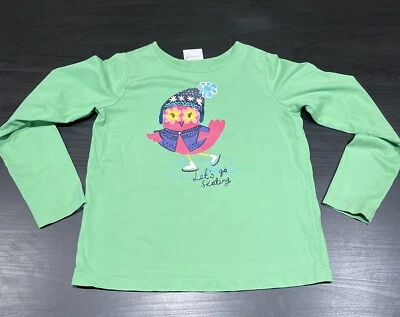 Hanna Andersson Girls Green Long Sleeve Shirt - Size (150) 12 - GUC FLAWED READ - Image 1 of 4