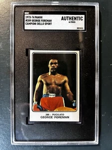 1973 Panini Campioni Dello Sport #289 George Foreman – SGC Authentic - Picture 1 of 2