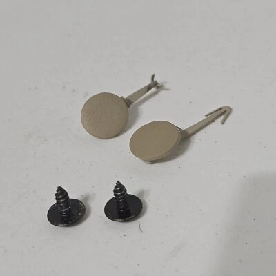 97-04 Mitsubishi Montero Sport Roof Overhead Console Dome Light SCREW COVERS - Image 1 of 4